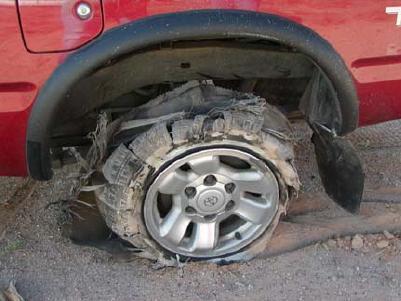 Tire Blowouts Accidents caused by tire blowouts